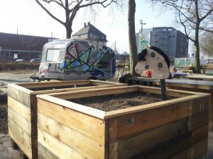 … oder beim Bau von Urban Gardening-Pflanzkübeln: Das Wirkungsspektrum von Shoutoutloud ist breit gefächert