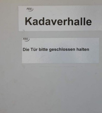 Eine der wenigen Türen, die uns verschlossen blieb