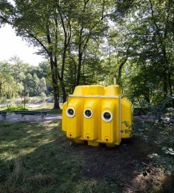 Englischer Garten: »Yellow Submarine«